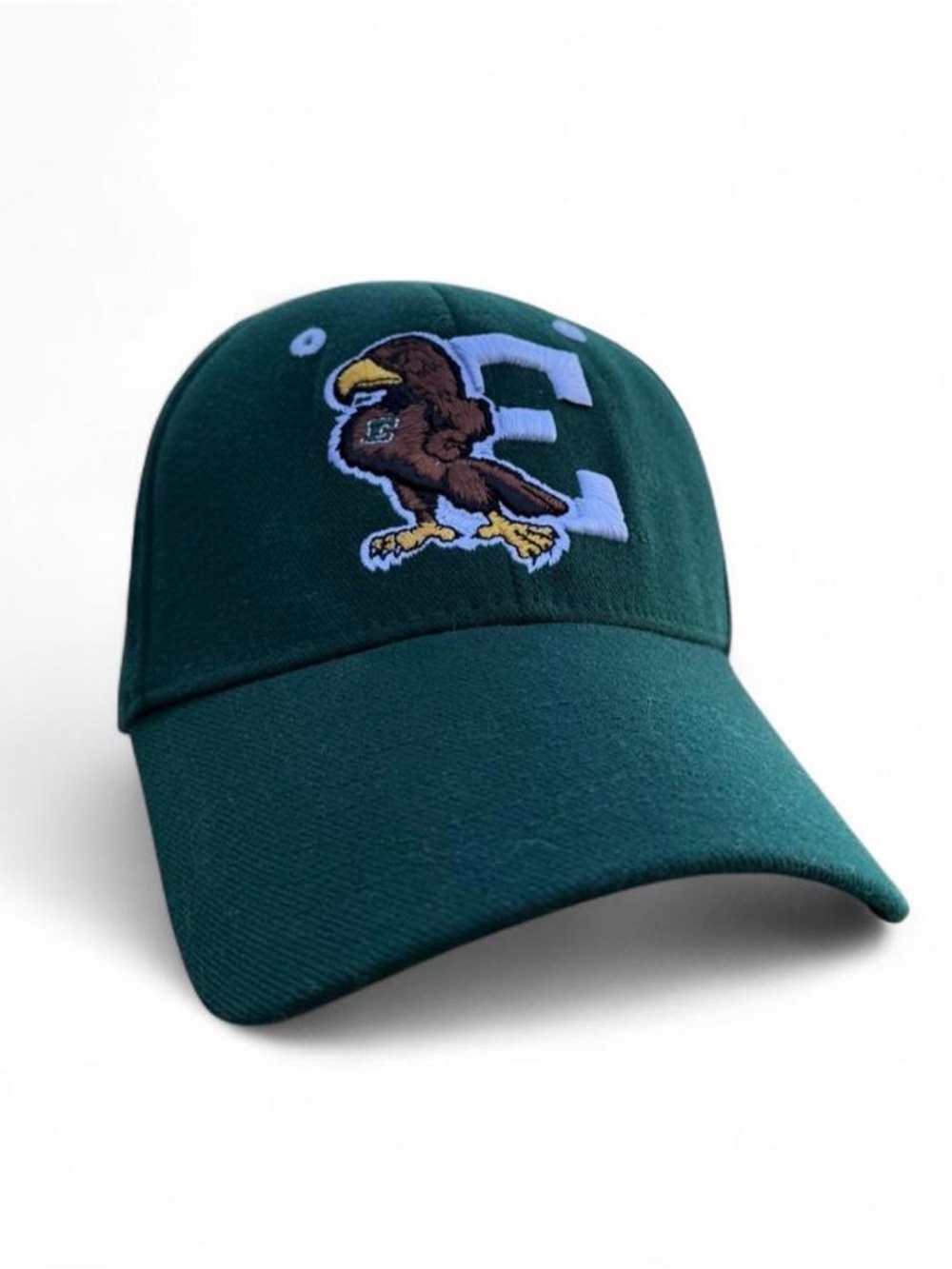 Top of the World Dark Green Kids Hat with Eagle Patch